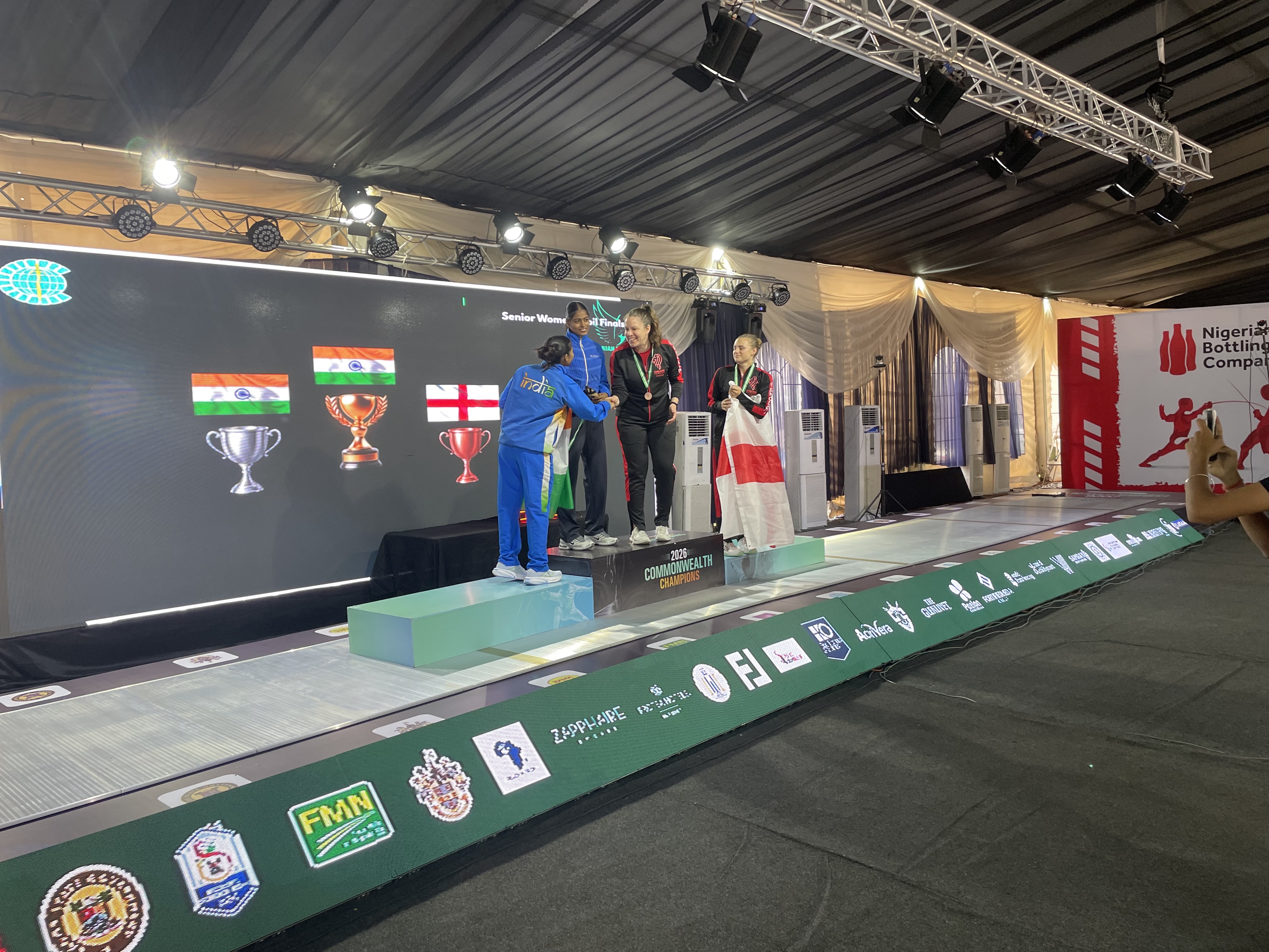 TMVIC Supports Historic Commonwealth Fencing Championships in Lagos with SportTicketRoof and AcriVera